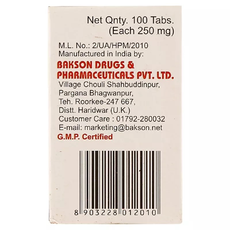 Bakson Pancreatinum 3X (100tab)