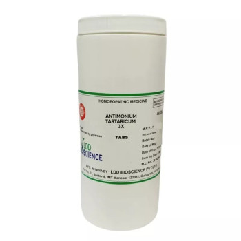 LDD Bioscience Antimonium Tartaricum 3X (450g)