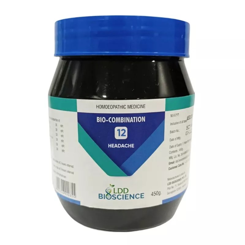 LDD Bioscience Bio Combinations 12 Headache (450g)