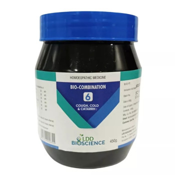 LDD Bioscience Bio Combinations 6 Cough, Cold & Catarrh (450g)