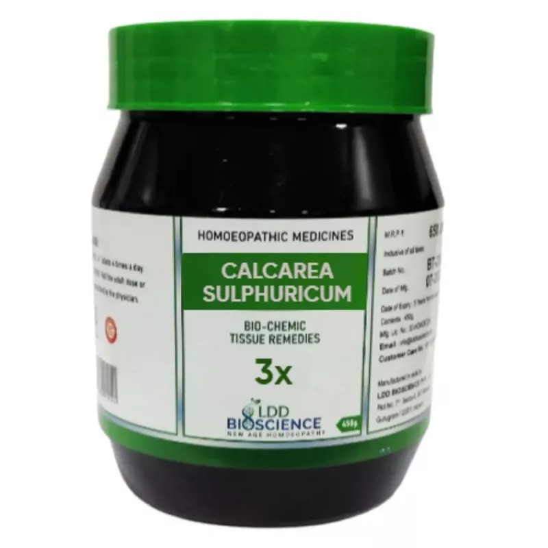 LDD Bioscience Calc Sulph 3X (450g)