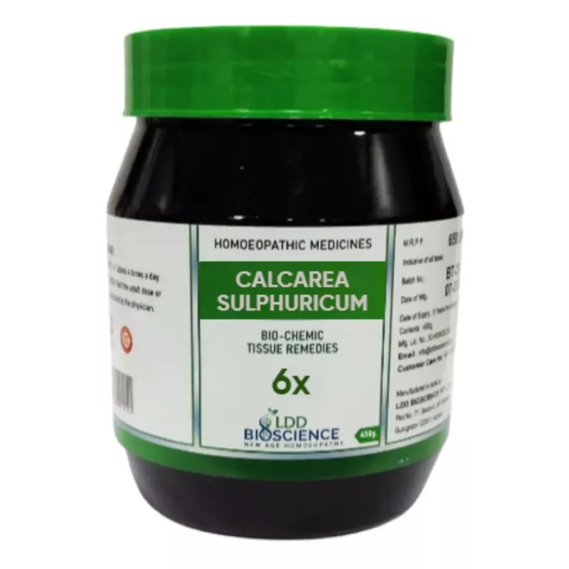 LDD Bioscience Calc Sulph 6X (450g)