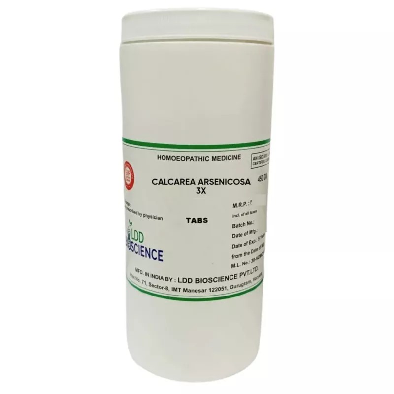 LDD Bioscience Calcarea Arsenicosa 3X (450g)