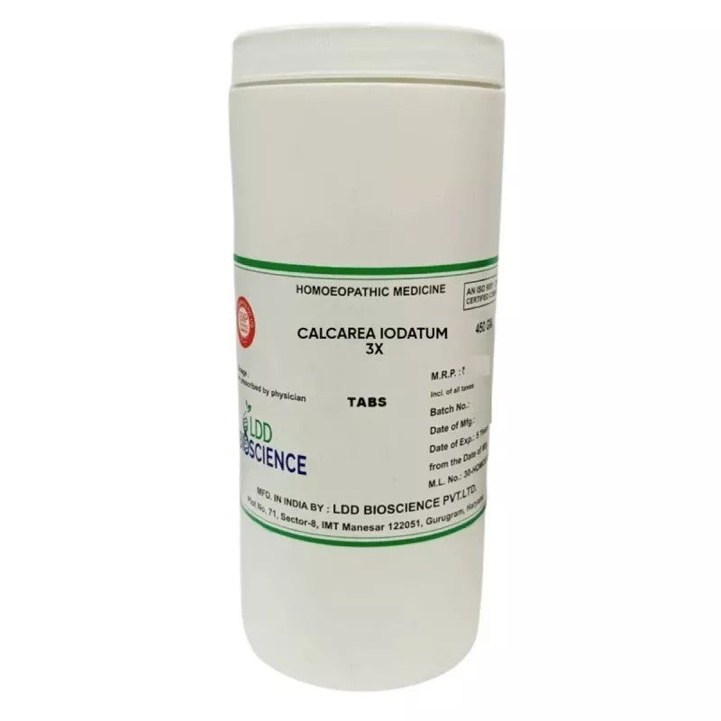 LDD Bioscience Calcarea Iodatum 3X (450g)