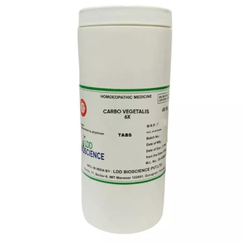LDD Bioscience Carbo Vegetalis 6X (450g)