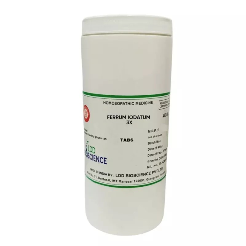 LDD Bioscience Ferrum Iodatum 3X (450g)