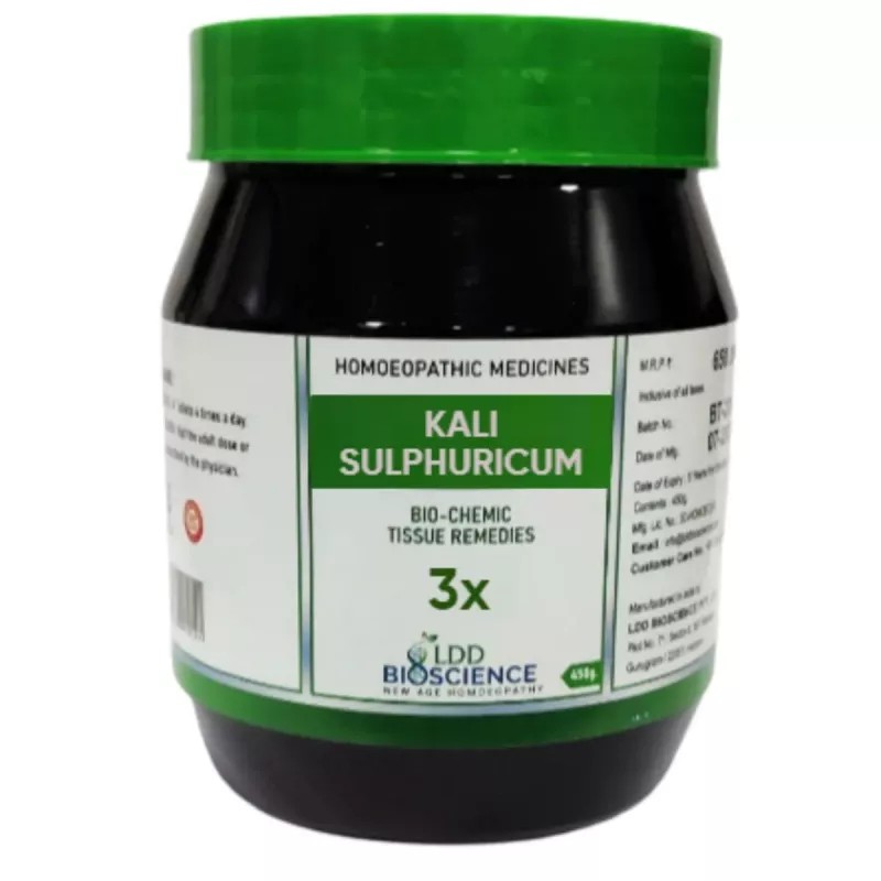 LDD Bioscience Kali Sulph 3X (450g)