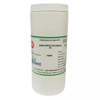LDD Bioscience Mercurius Solubilis 3X (450g)