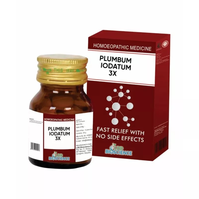 LDD Bioscience Plumbum Iodatum 3X (25g)
