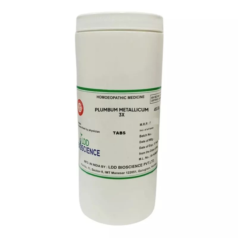 LDD Bioscience Plumbum Metallicum 3X (450g)