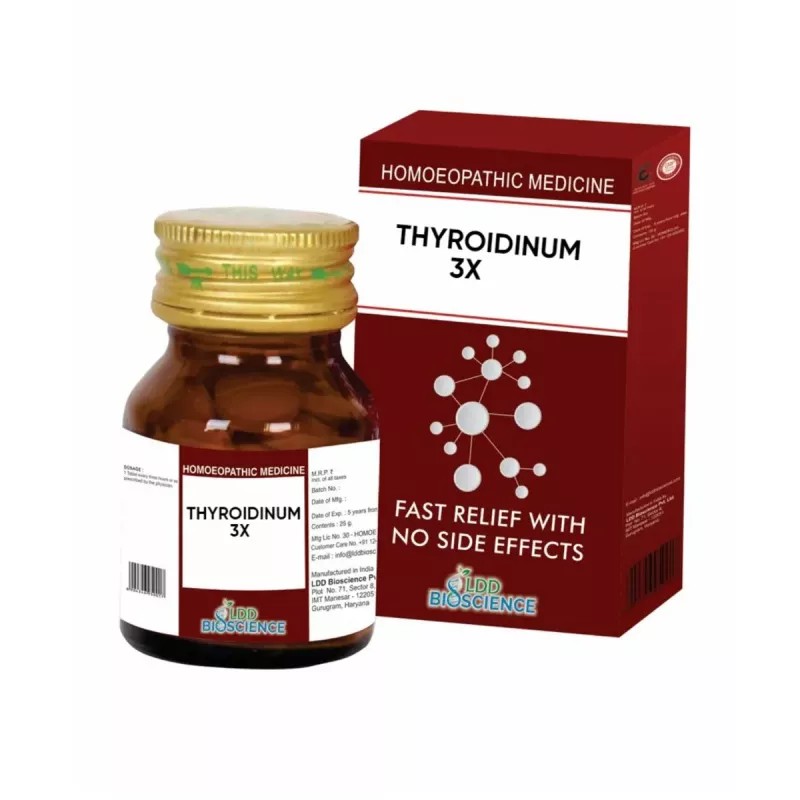LDD Bioscience Thyroidinum 3X (25g)