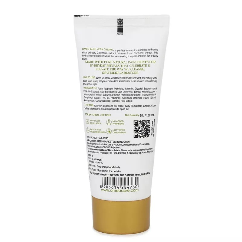 Omeo Aloe Vera Cream (50g)