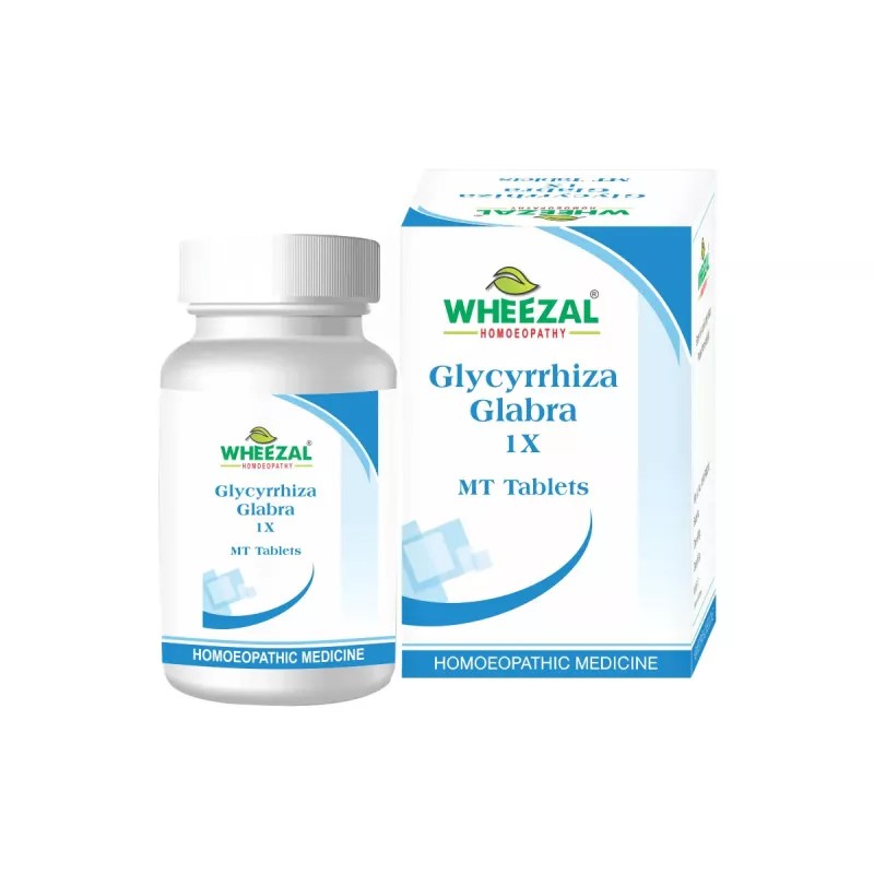 Wheezal Glycyrrhiza Glabra 1X (50tab)