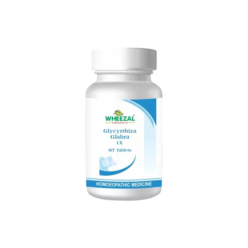Wheezal Glycyrrhiza Glabra 1X (50tab)