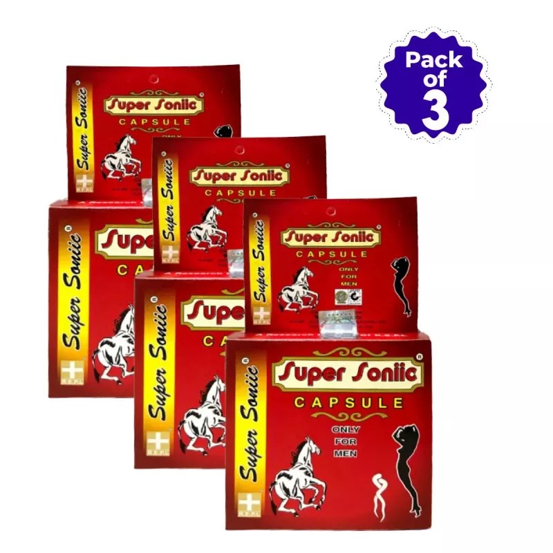 REPL Super Soniic Capsule (4cap, Pack of 3)