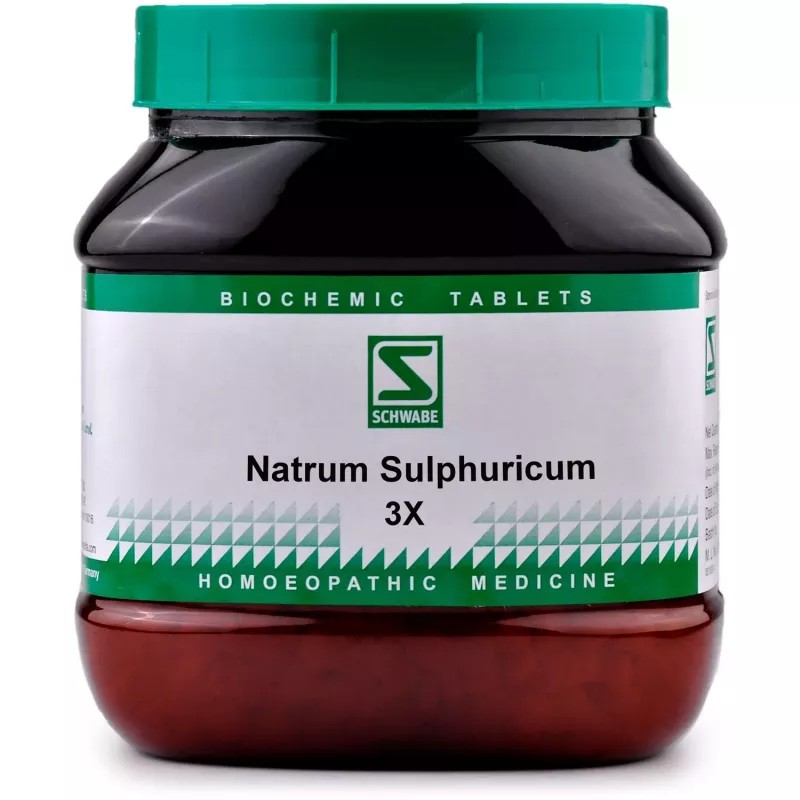 Willmar Schwabe India Natrum Sulphuricum 3X (550g)