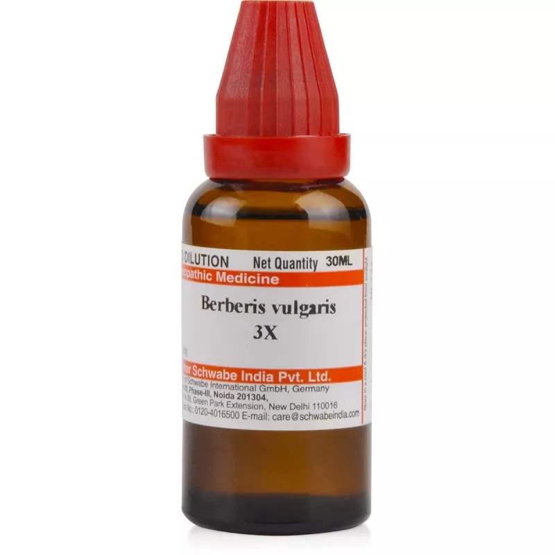 Willmar Schwabe India Berberis vulgaris 3X (30ml)