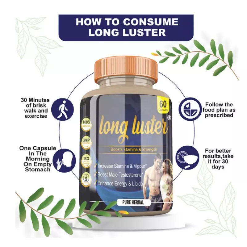 Divya Shree Long Luster Boost (60cap)