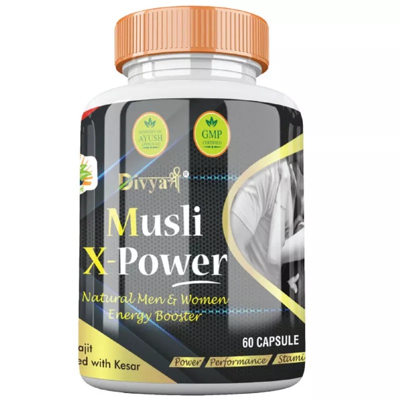 Divya Shree Musli X-Power Capsules (60cap)