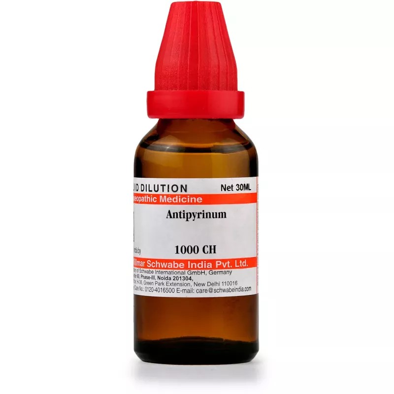 Willmar Schwabe India Antipyrinum 1M (1000 CH) (30ml)