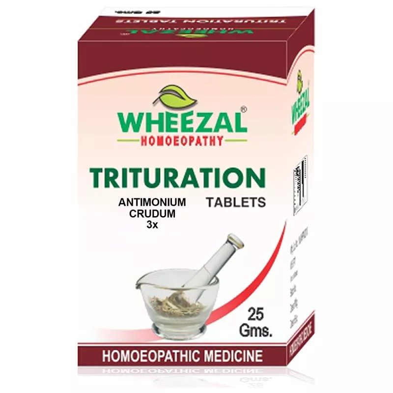 Wheezal Antimonium Crudum 3X (25g)