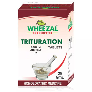 Wheezal Barium Acetica 3X (25g)