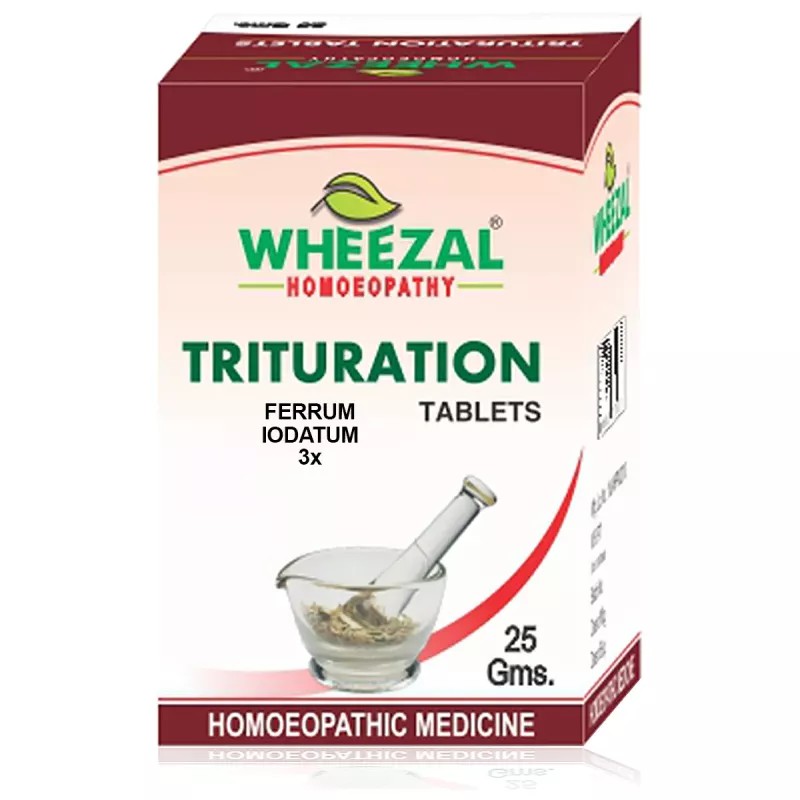 Wheezal Ferrum Iodatum 3X (25g)