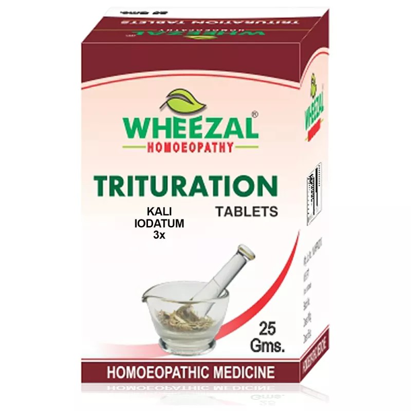 Wheezal Kali Iodatum 3X (25g)
