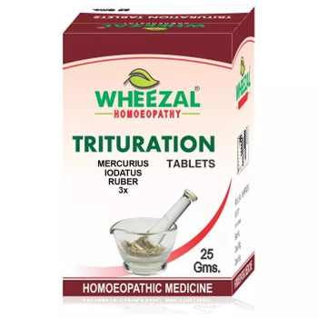 Wheezal Mercurius Iodatus Ruber 3X (25g)