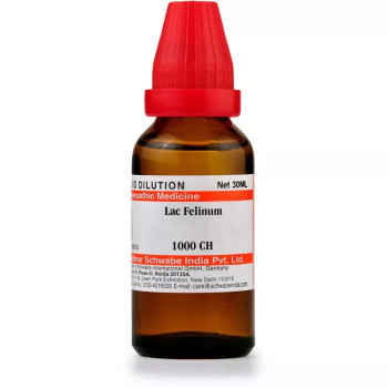 Willmar Schwabe India Lac Felinum 1M (1000 CH) (30ml)