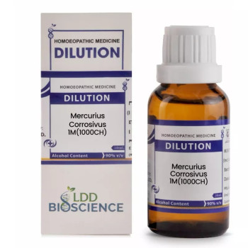 LDD Bioscience Mercurius Corrosivus 1M (1000 CH) (30ml)