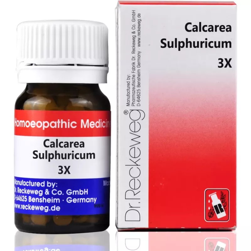 Dr Reckeweg Calcarea Sulphuricum 3X (20g)