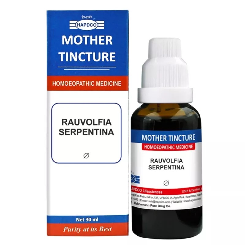 HAPDCO Rauvolfia Serpentina 1X (Q) (30ml)