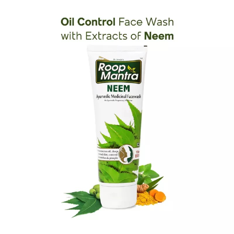 Roop Mantra Ayurvedic Neem Facewash (115ml)