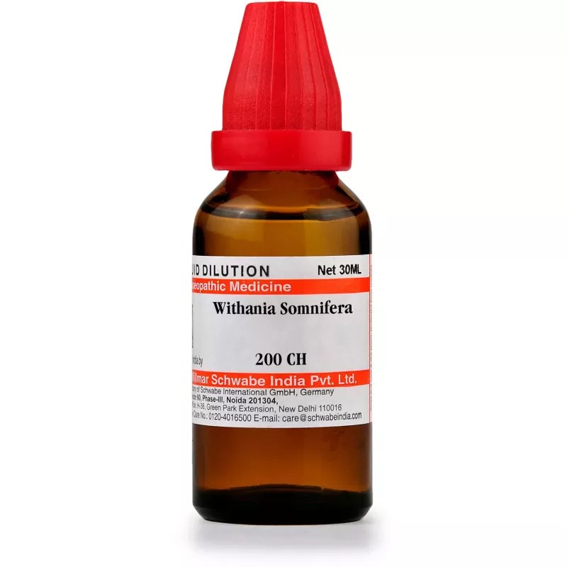 Willmar Schwabe India Withania Somnifera 200 CH (30ml)