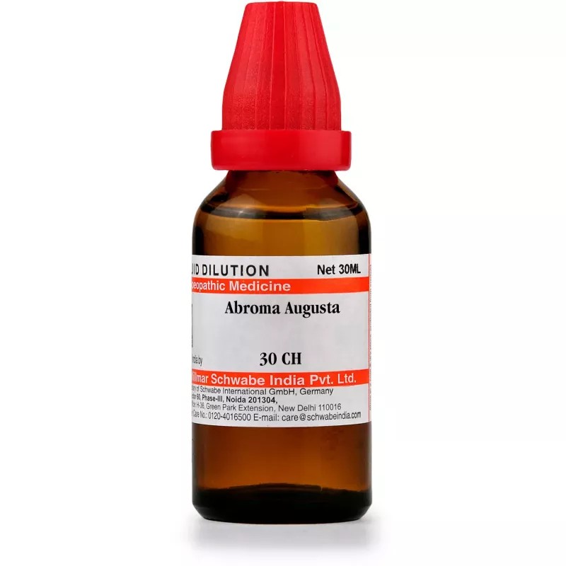 Willmar Schwabe India Abroma Augusta 30 CH (30ml)