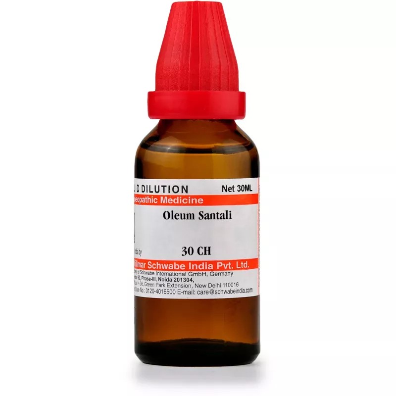 Willmar Schwabe India Oleum Santali 30 CH (30ml)