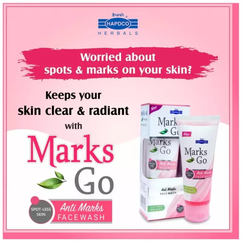 HAPDCO Marks Go Combo (Cream 25gm + Facewash 65ml) (1Pack)