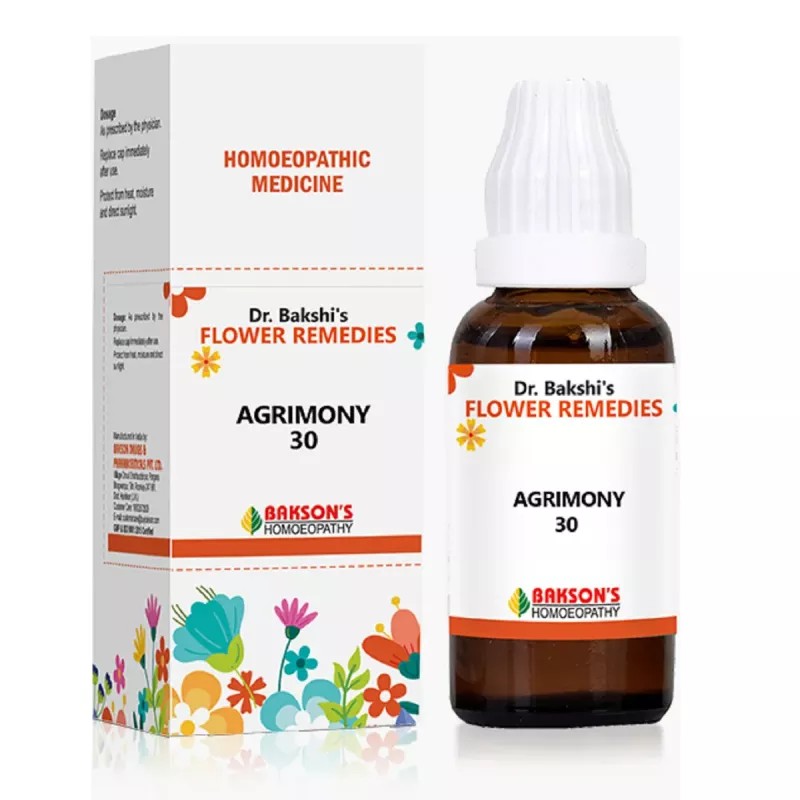 Bakson Bach Flower Agrimony 30 CH (30ml)