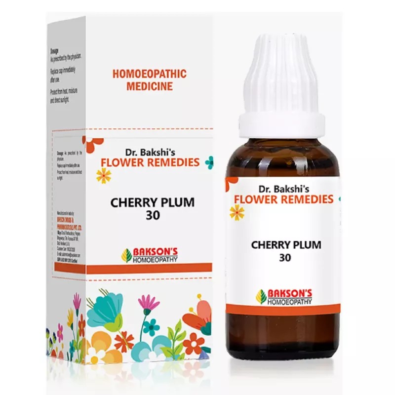 Bakson Bach Flower Cherry Plum 30 CH (30ml)