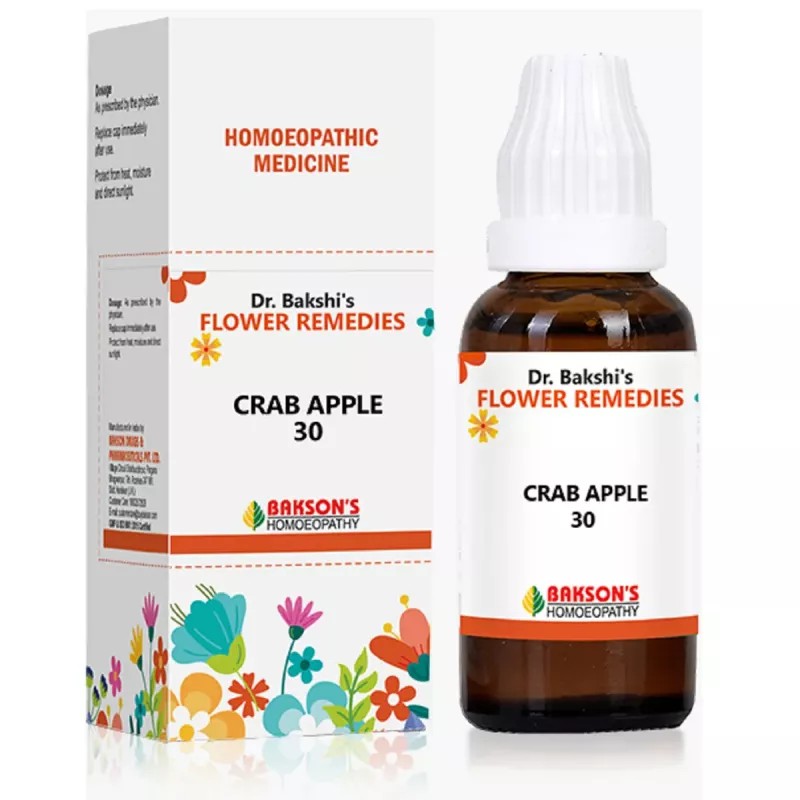 Bakson Bach Flower Crab Apple 30 CH (30ml)