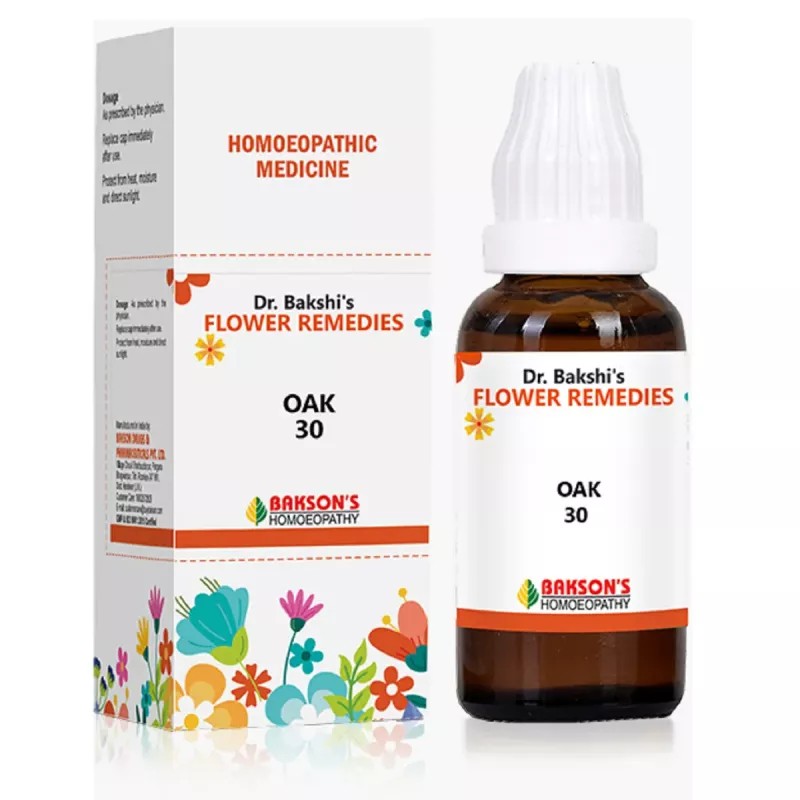 Bakson Bach Flower Oak 30 CH (30ml)