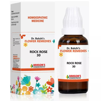 Bakson Bach Flower Rock Rose 30 CH (30ml)
