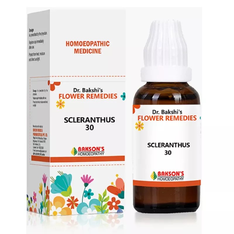 Bakson Bach Flower Scleranthus 30 CH (30ml)