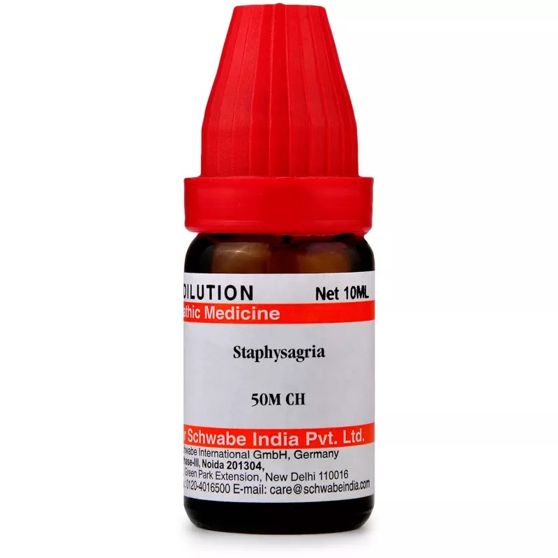 Willmar Schwabe India Staphysagria 50M CH (10ml)