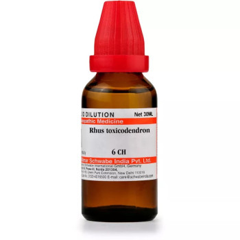 Willmar Schwabe India Rhus toxicodendron 6 CH (30ml)