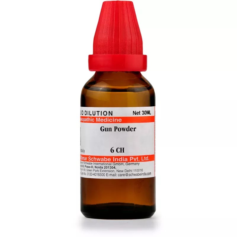 Willmar Schwabe India Gun Powder 6 CH (30ml)