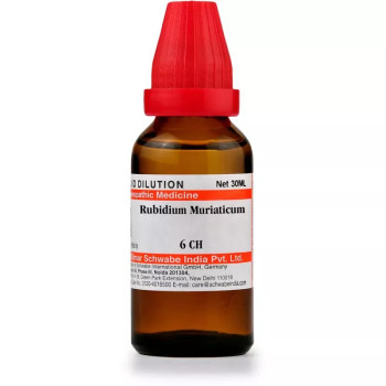 Willmar Schwabe India Rubidium Muriaticum 6 CH (30ml)