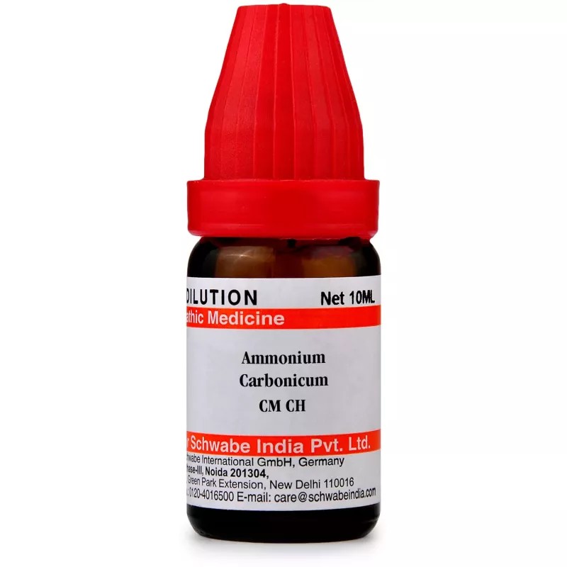 Willmar Schwabe India Ammonium Carbonicum CM CH (10ml)