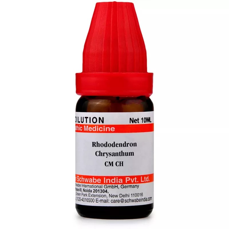 Willmar Schwabe India Rhododendron Chrysanthum CM CH (10ml)